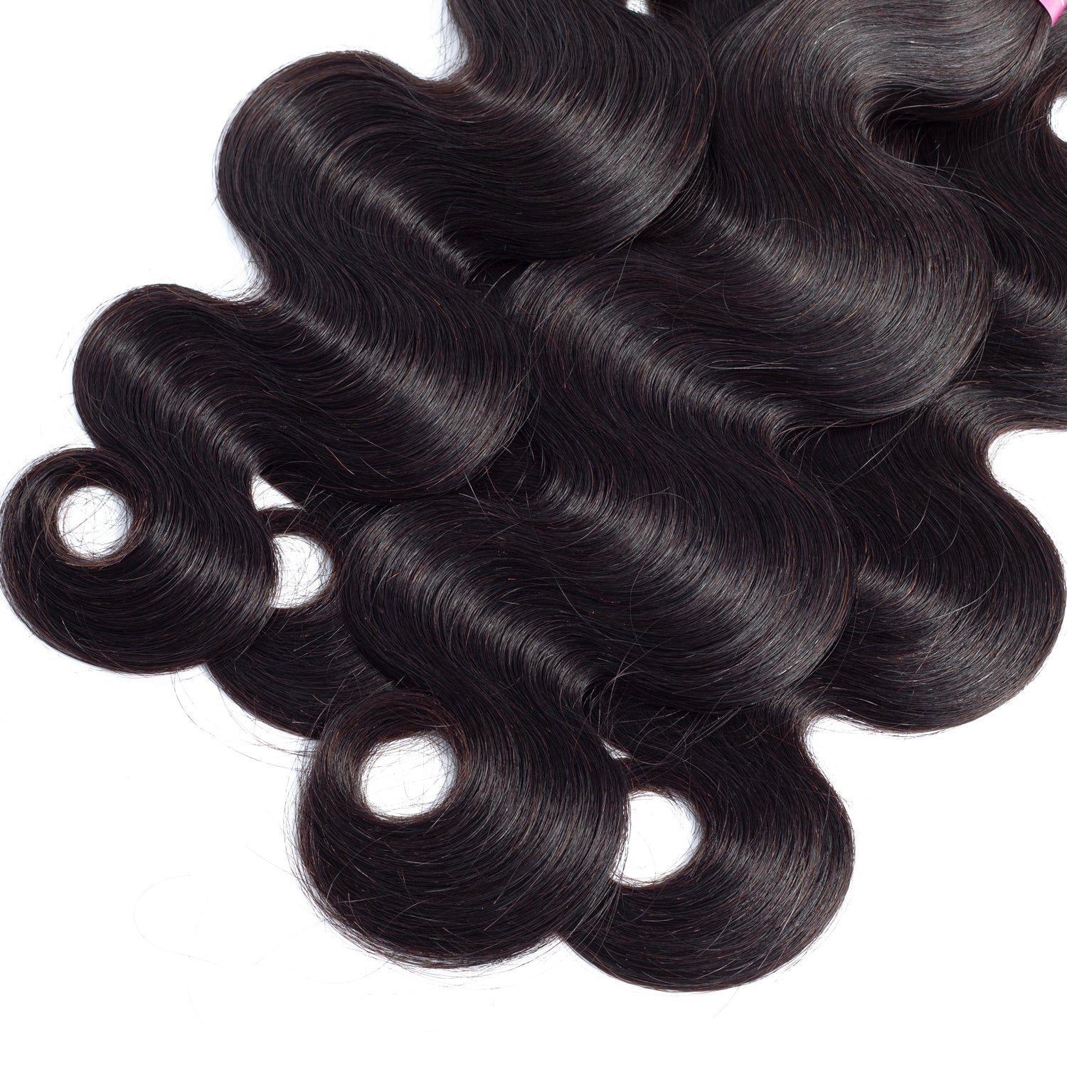 Body Wave Bundles Human Hair Unprocessed Brazilian Virgin Hair 3 Bundles