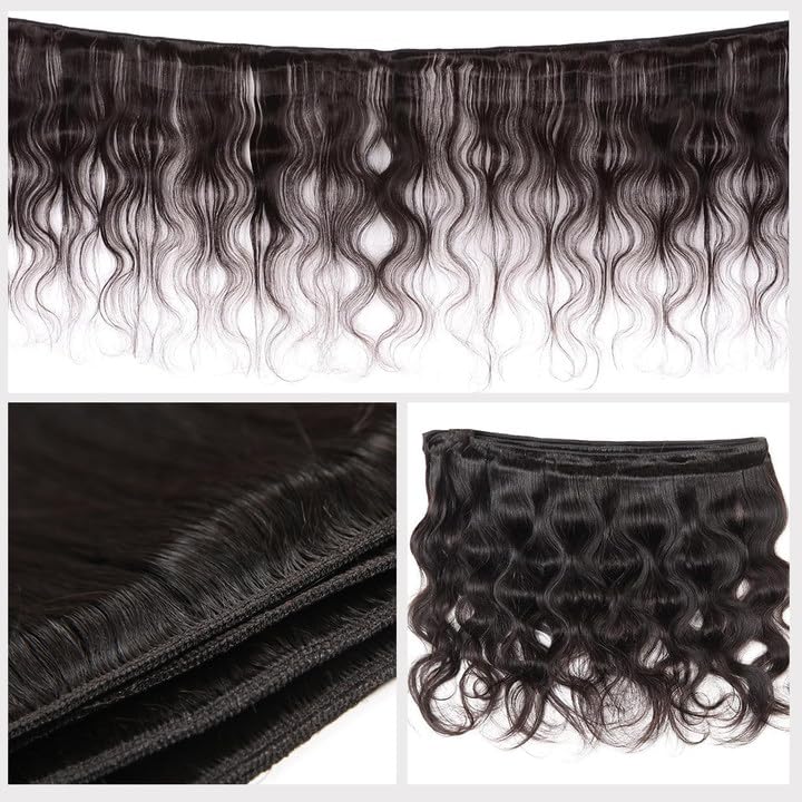 Body Wave Bundles Human Hair Unprocessed Brazilian Virgin Hair 3 Bundles