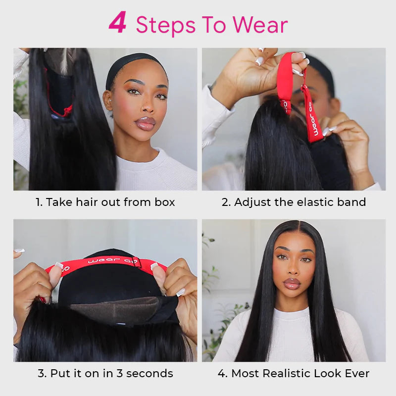M-Cap Body Wave 9x6 Wear Go Glueless Wig Pre Bleached Tiny Knots HD Lace Wig
